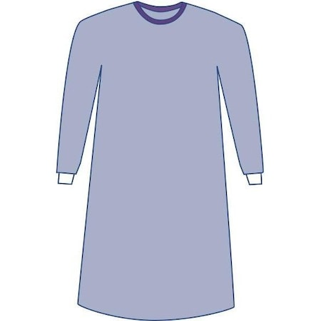 Medline Aurora Nonreinforced Gown with Set-In Sleeves, Size XL, 30PK DYNJP2702