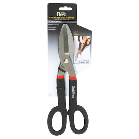 Do It Best 12'' Tin Straight Snips 332580