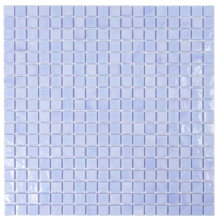 Apollo Tile Skosh 11.6 in. x 11.6 in. Glossy Baby Blue Glass Mosaic Wall and Floor Tile 18.69 sqft/case, 20PK APLNB88BL553A