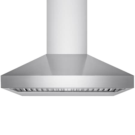 Victory 48-Inch 1200 CFM Wall Mount Range Hood for Outdoor BBQ's, Baffle Filters, Dimmable LED Lights Twister-BBQ-48