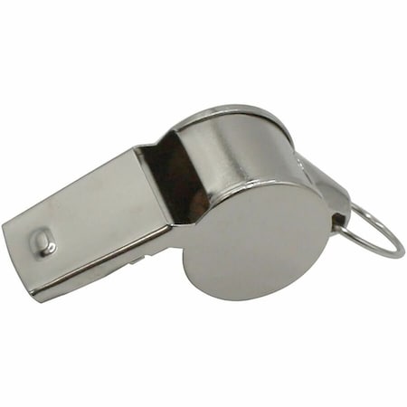 Champion Sports Whistle, Metal, Medium Weight, Silver, PK12 501