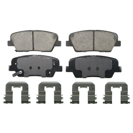 Wagner Brake QuickStop Rear Disc Brake Pad Set Ceramic,  ZD1284