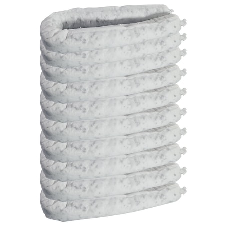 Chemsorb Oil Only Absorbent Diking Tubes, 10PK SP53SS-S348-10