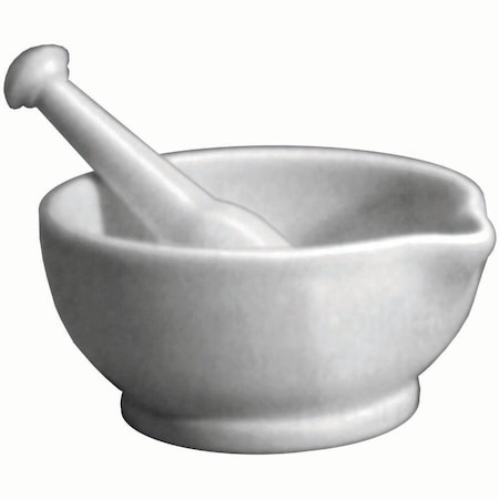Jorgensen Laboratories Ceramic Mortar & Pestle, 4oz J0932