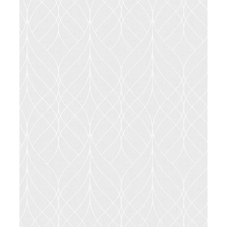 Advantage Hartley Light Grey Geo Wallpaper 2980-M41900