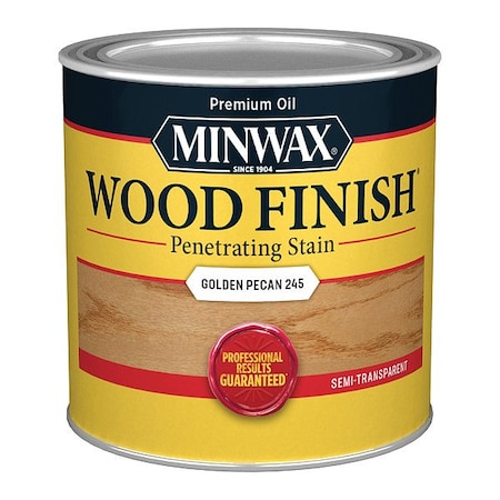 Minwax Wood Stain, 0.5 pt, Golden Pecan 224504444