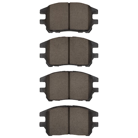 Dynamic Friction Co DFC 5000 Advanced Brake Pads - Ceramic 1551-0930-00