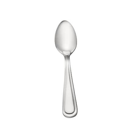 Cac Foodservice CAC Stainless Prime Demitasse Spoon 18/0 Extra. Heavy-Weight 4 5/8 in Set of 12, 12PK 3002-09