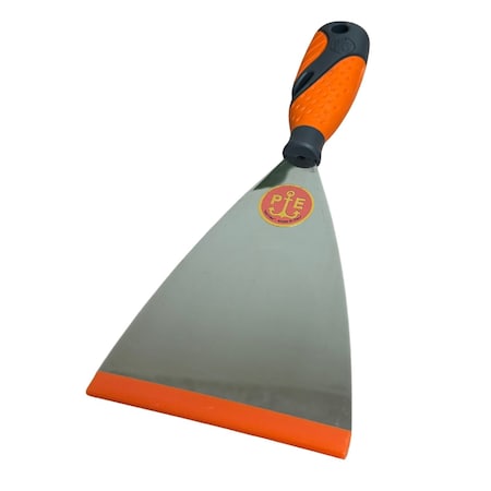 Pavan Stainless Steel Putty Knife for Smoothing and Polishing Marmorino and Venetian Plaster, 100mm 501/IS-100