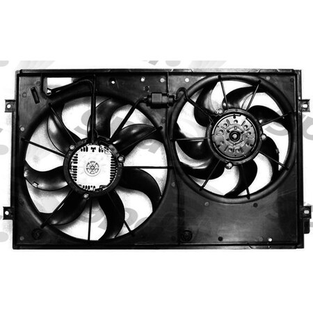 Global Parts Distributors Electric Cooling Fan Assembly 2811676