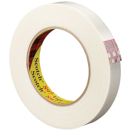 Scotch 1in x 60 yds. (12 Pack) Filament Tape 897, 12PK T91589712PK