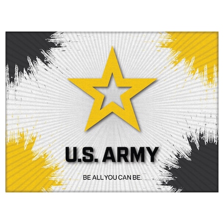 Holland Bar Stool Co United States Army 15"x20" Canvas Wall Art LCnvs1520Army