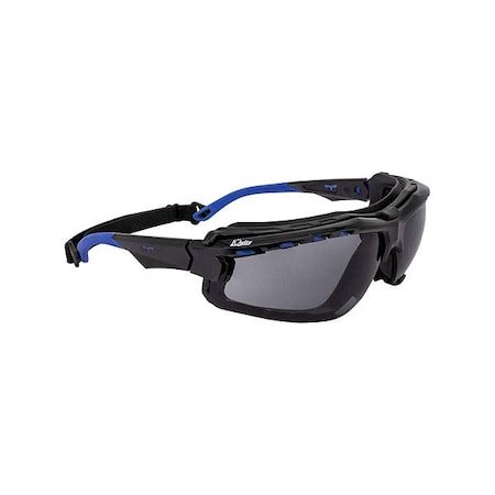 Radians Thraxus, Safety Glasses, Anti-Fog, Smoke IQ Lens, Half-Frame TXE2-23ID