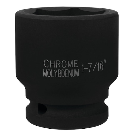 Performance Tool 3/4 in. Dr. Impact Socket, 6pt, Chrome Moly, Black Oxide M740-46