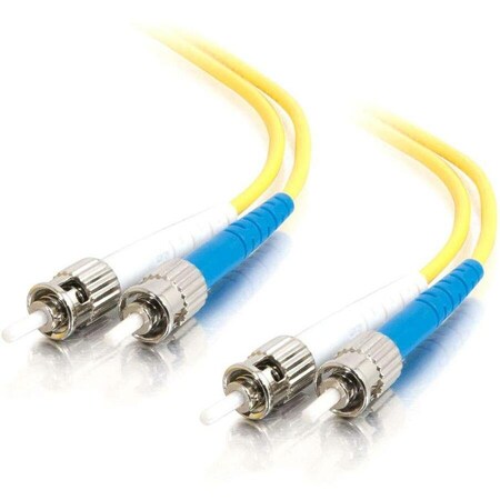 Legrand C2G 1M ST-ST 9/125 OS1 DUPLEX SINGLEMODE FIBER OPTIC CABLE (TAA COMPLIANT) - YEL 11236