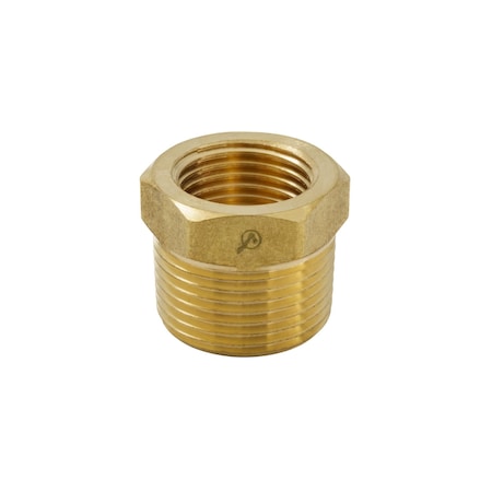 Proline Series Brass 3/4-in MIP x 1/2-in FIP Hex Bushing BF-870NLB