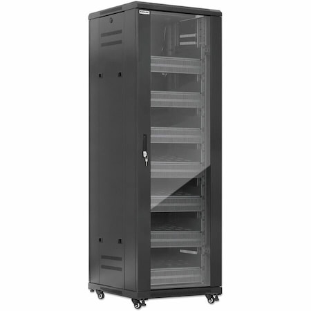 Intellinet Network Solutions PRO LINE NETWORK CABINET WITH INTEGRATED FANS, 38U 716246