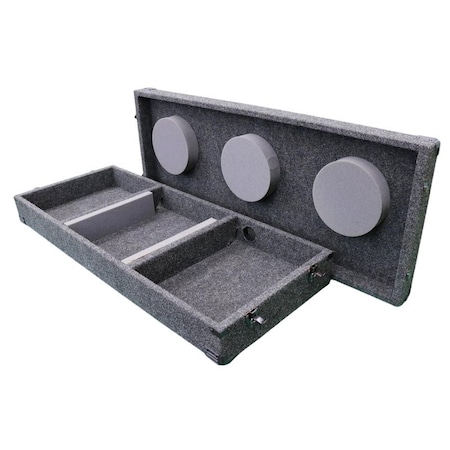 Pioneer FLY Drive DJ Coffin Case that holds two CDJ500 and one DJM300 or similarly sized units. CA300