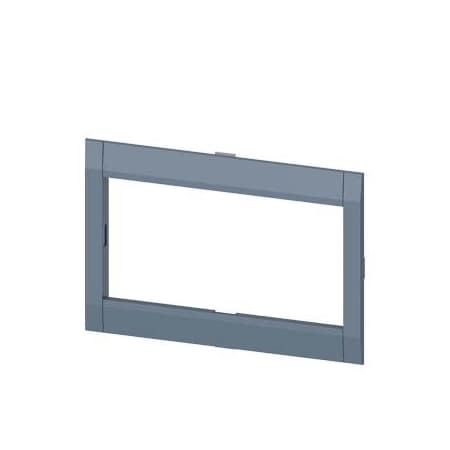 Siemens cover frame for door cutout 137.6 x 70.7 mm WxH accessory for: circuit 3VA9383-0SB10