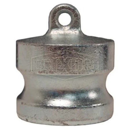 Dixon Boss-Lock Type DP Cam and Groove Dust Plug, 2 in Nominal, Malleable Iron, Domestic 200-DP-PM