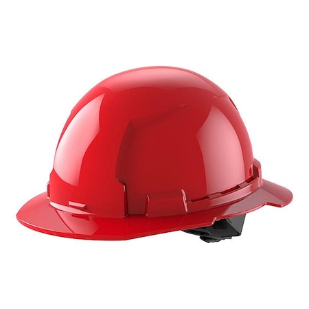 Milwaukee Tool BOLT Red Full Brim Hard Hat w/4pt Ratcheting Suspension - Type 1, Class E 48-73-1109