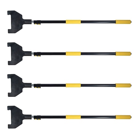 Mytee Products 8ft V Shaped Board Corner Protector Extension Handle, 4PK VBHANDLE2x4