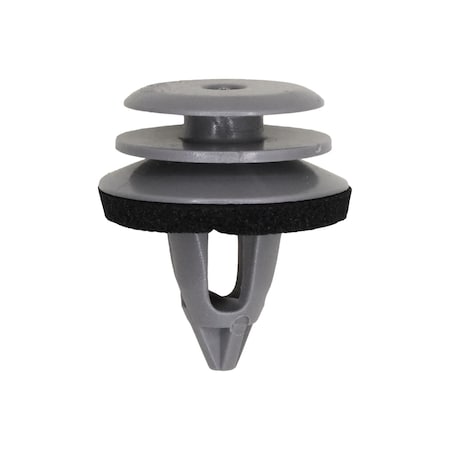 Auveco BMW Retainer with Sealer, Gray Nylon, 25PK 22229
