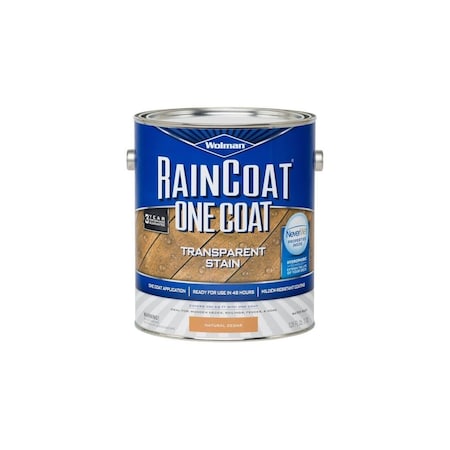 Rust-Oleum Wolman Natural Cedar Raincoat Water-Based Stain, 4PK 288337
