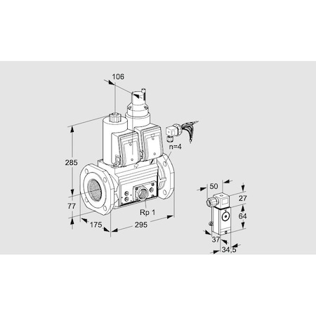 Honeywell Kromschroder VCS665F05NLWRE/PPEP/P3PP KS88204295