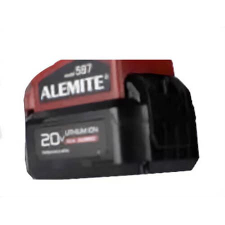 Alemite Battery, 20Vdc LiIon 40 Ah, 343521 343521