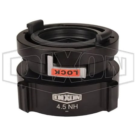 Dixon Rocker Lug Adapter with Buna-N Gasket, 4 x 4-1/2 in Nominal, Storz x Female NST NH Swivel End Styl SFSA4045F