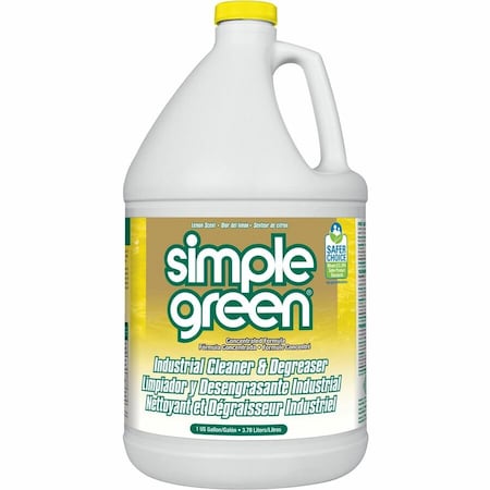 Simple Green Industrial Cleaner & Degreaser Concentrate, Lemon, 1 gal 14010