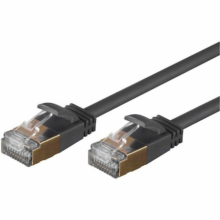 Monoprice SlimRun Cat6A Ethernet Patch Cable - Snagless RJ45_ Stranded_ S/STP_ P 27468