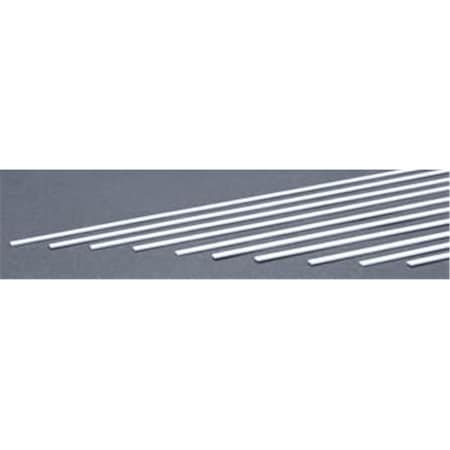 Evergreen 0.040 x 0.156 in. Styrine Strips Railroad Scratch Building Supply, White EVG147