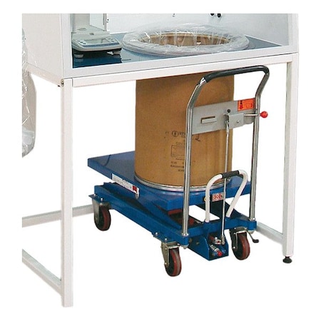Airclean Systems Drum Lift, Powder-Coated Steel ACA1099