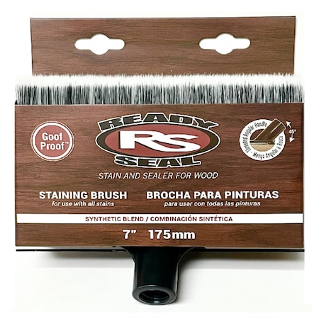 Ready Seal 7 in. Flat Wood Staining Brush 407