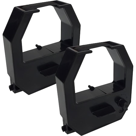 Nile Products Time Clock Replacement Ribbon, PK2 4500PPRIB2B