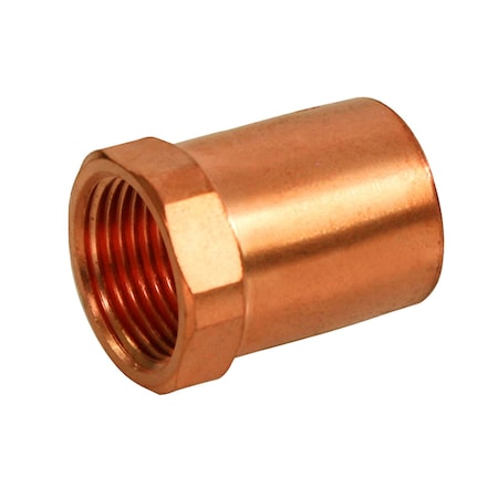 Everflow Copper Female Adapter Fitting with FTGxFIP Connection 1'' FTFA0100