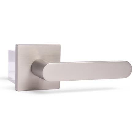 Mcbowery Chrystie Satin Nickel Double Dummy Modern Door Lever MB-1100DMSN