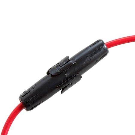 Optifuse In-Line Holder for 6.3x32mm, 14AWG 20A LPA-08B-14R