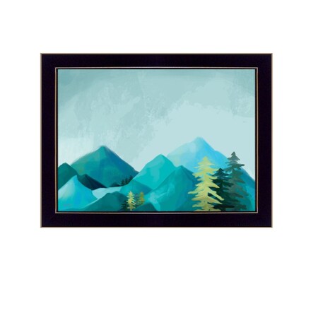 Homeroots Adventure Awaits Black Framed Print Wall Art 529855
