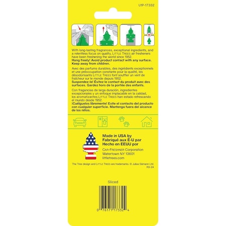 Little Trees Car Air Freshener Sliced U1P-17332