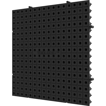 Toolgrid Tgb-6X6 Modular Board  Black, 16PK 52016