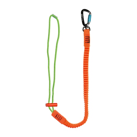 Ironwear Tool Lanyard w/ Self-Locking Steel Carabiner and Adjustable Clamp 2601