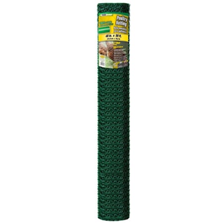 Midwest Airlines Midwest Air 308457B 48 in. x 50 ft. Green PVC Poultry Netting 721306
