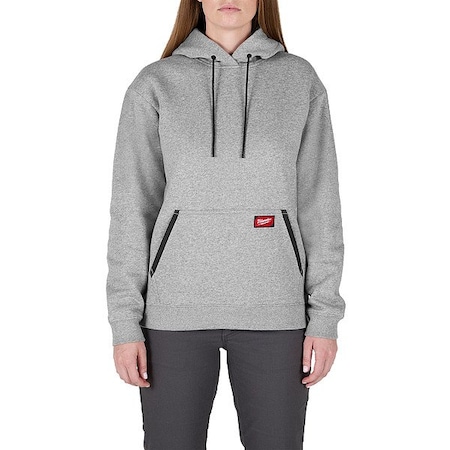 Milwaukee Tool Hoodie, XS, Gray, Women's F251G-XS