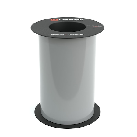 Labeltac High Performance 10-Year Vinyl Supply 8in x 75ft LTOnly, Gray LT808HP-C