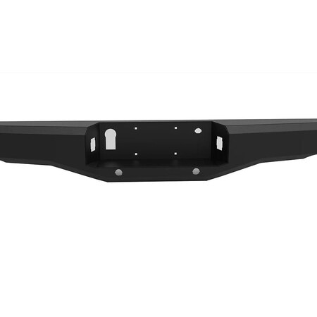 Ici Stainles BUMPER STANDARD One Piece Design; Direct Fit; Mounting Hardware Included; Without Receiver Hitch AL-RBM17FDN