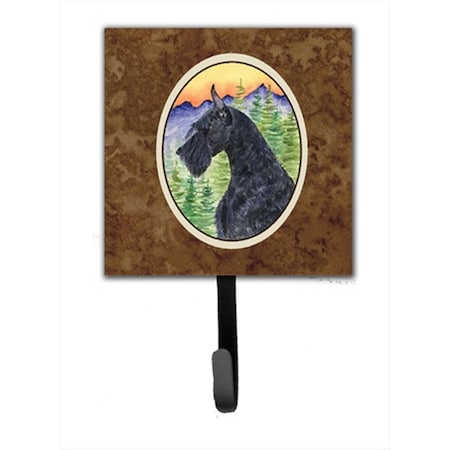 Carolines Treasures Schnauzer Leash Holder Or Key Hook SS8256SH4