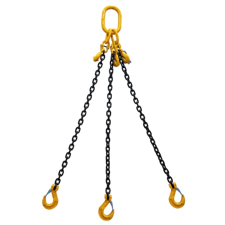 Starke Chain Sling, 3/8in, G80, Sling Hook, with Chain Adjuster, 2 ft SCSG8038-3LSA-2